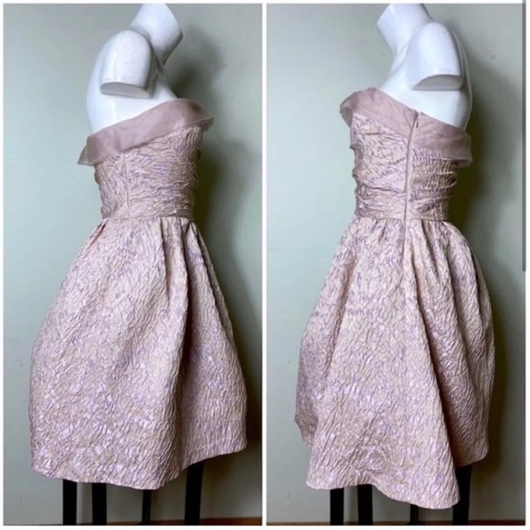 Vera Wang Lavender Fit & Flare Jacquard
Dress Pink - Picture 2 of 4